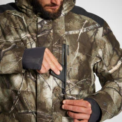 VESTE CHAUDE IMPERMEABLE 500 TREEMETIC -Magasin D'Équipement De Chasse veste chaude impermeable 500 treemetic 2