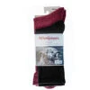 Woolpower 2-Pack: Chaussette De Doublure / Chaussette 400 - Noir / Rouge Rouille -Magasin D'Équipement De Chasse woolpower 2 pack chaussette de doublure chaussette 400 noir rouge rouille