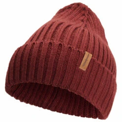 Woolpower Beanie Rib - Rouge Rouillé -Magasin D'Équipement De Chasse woolpower beanie rib rouge rouille 4