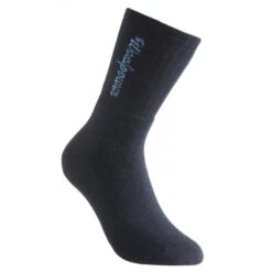 Woolpower Chaussettes Merino Logo Classique 400 - Bleu Marine -Magasin D'Équipement De Chasse woolpower chaussettes merino logo classique 400 bleu marine 3