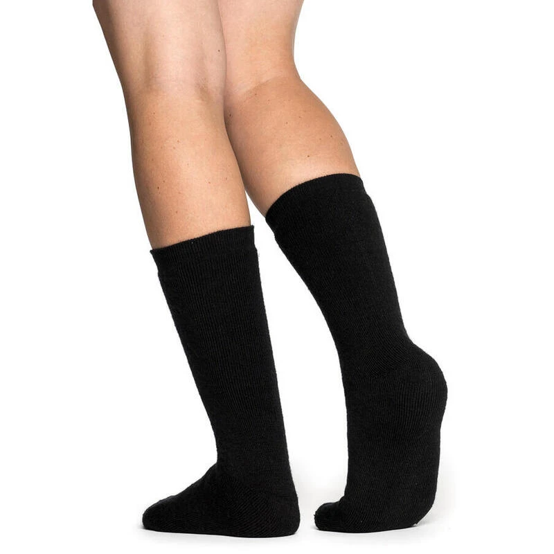 Woolpower Chaussettes Merino Ullfrotté Original 400 - Noir 4 Woolpower Chaussettes Merino Ullfrotté Original 400 - Noir – Image 2