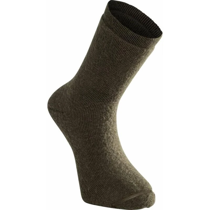 Woolpower Chaussettes Merino Ullfrotté Original 400 - Vert Pin 3 Woolpower Chaussettes Merino Ullfrotté Original 400 - Vert Pin