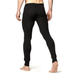 Woolpower Merino Base Layer Long Johns 200 - Avec Gulp - Noir -Magasin D'Équipement De Chasse woolpower merino base layer long johns 200 avec gulp noir 2
