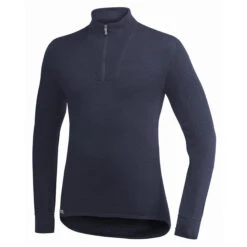 Woolpower Merino Mid Layer Zip Turtleneck 400 - Marine Foncé -Magasin D'Équipement De Chasse woolpower merino mid layer zip turtleneck 400 marine fonce 4